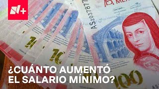 Salario Mínimo en 2024 ¿Cuánto aumentó en México  Despierta [upl. by Einreb]