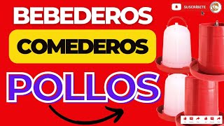 🟡CUÁNTOS COMEDEROS Y BEBEDEROS NECESITAN SUS POLLOS🐔CRECIMIENTO RÁPIDO DE POLLOS EN POCO TIEMPO👂 [upl. by Philander]