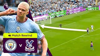 HAALAND HATTRICK AS CITY COME FROM BEHIND  Man City vs Crystal Palace  Premier League Highlights [upl. by Orvie]