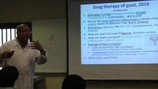 MSKL block  Pharmacology Lec  Gouty Arthritis Treatment  Dr Attia [upl. by Yeliac750]