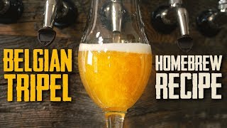 How to Brew Belgian Tripel Homebrew Beer Recipe [upl. by Bachman]