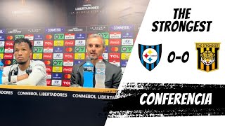 Conferencia  The Strongest tras empate 00 ante Huachipato [upl. by Lyudmila]