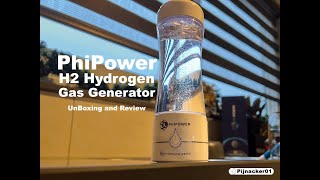 PhiPower H2 Hydrogen Gas Generator  UnBoxing and Review [upl. by Cranston818]