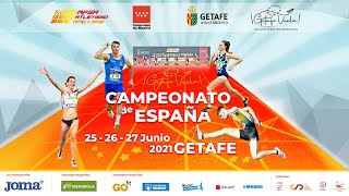 SÁBADO MAÑANA  Campeonato España Atletismo 2021 [upl. by Deroo]