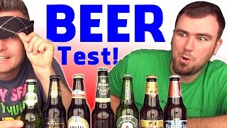 Dutch Beers  Guessing Brands Blindfolded CONTEST [upl. by Euqimod]