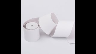 Barway Thermal Receipt Paper Roll 57588079mm Blank White Color Customization Label Paper [upl. by Nifares253]