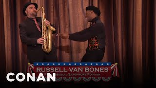 Trump’s Inauguration Performers Are Big League  CONAN on TBS [upl. by Purpura560]