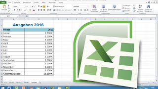 Tabelle in Excel erstellen  Grundkurs Excel [upl. by Azmah]