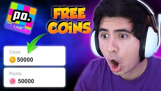 Poppo Live Hack  How I Got Huge Amount Of Free Coins Android iOS [upl. by Eugilegna]