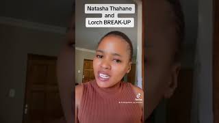 Natasha Thahane and Lorch Breakup Tiktok is a mean and evil world [upl. by Hartzell]