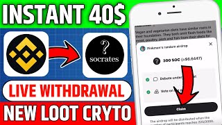 🔥40 Instant  Instant Withdrawal Loot  New Crypto Loot  New Crypto AirdropInstant Payment Loot [upl. by Acinelav]