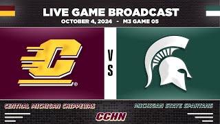 10424 M3 Central Michigan Chippewas at Michigan State Spartans [upl. by Ynove702]