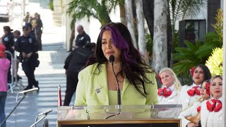 Jacqie Rivera tears up while speaking about her mom Jenni Rivera [upl. by Aglo18]