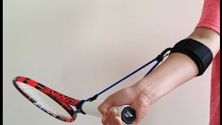 PermaWrist Tennis Training Aid Instruction Video [upl. by Cobb246]