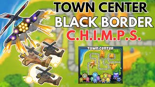 Town Center CHIMPS Black Border Easy Guide l Bloons TD 6 [upl. by Eekram967]