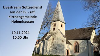 Livestream Gottesdienst vom 10112024 [upl. by Friedland]