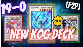 NEW KOG WORTHY F2P Diamond Bell Synchro Deck YuGiOh Duel Links [upl. by Arnie]