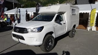 2016 Toyota Hilux Azalai  Exterior and Interior  Foire 4x4 Valloire 2016 [upl. by Atwahs]