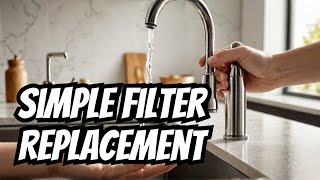 How to change PUR plus faucet water filter simple easy [upl. by Sair]