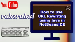 How to use URL Rewriting using Java in NetBeansIDE [upl. by Uchish]