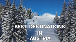 Top 5 Holiday destinations in Austria for skiing Holidays [upl. by Einahteb610]