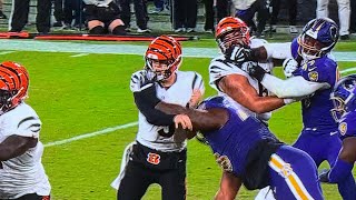 Ravens Controversial Win Over Bengals Had Defensive Holding Roughing Passer Violations  Were They [upl. by Alejna]