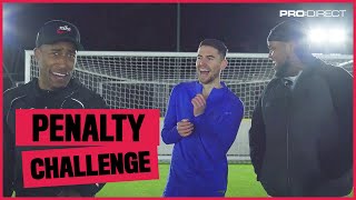 Jorginho teaches Chunkz and Filly how to take a penalty [upl. by Tenney]