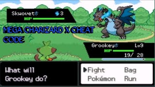 POKEMON THE LAST FIRE RED MEGA CHARIZARD X CHEAT CODE  THE POKE SMARTY [upl. by Ettennek]