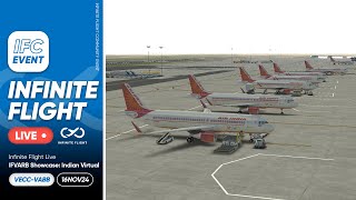 Infinite Flight Community Event IFVARB Showcase Indian Virtual 16NOV24 [upl. by Seavey]