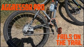 GT AGGRESSOR PRO single track ride [upl. by Mizuki889]