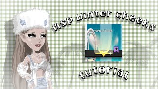 msp winter cheeks tutorial ♡ [upl. by Alekahs]