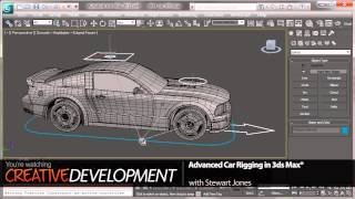 Advanced Vehicle Rigging in 3dsmax 07 Control naming and hierarchy placement xvid [upl. by Tavia]