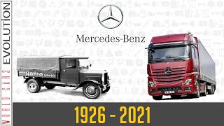 WCEMercedesBenz Trucks Evolution 1926  2021 [upl. by Kumagai]