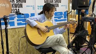 LIVESungha Jung Flaming  Shinyoung Lee  Fingerstyle Guitar [upl. by Keldon751]