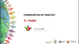 Community of Practice 5  Padlet [upl. by Orpha]