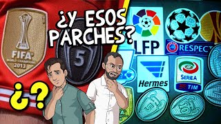 QUÉ SIGNIFICAN TODOS LOS PARCHES QUE USAN LOS EQUIPOS EN LA CAMISETA [upl. by Marras]