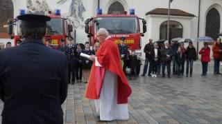 Freiwillige Feuerwehr Pfaffenhofen Fahrzeugweihe mit ALARM [upl. by Torrell203]