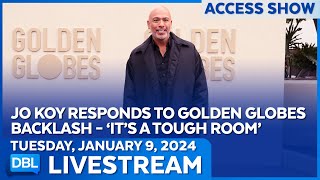 Jo Koy Responds To Golden Globes Backlash  DBL  Jan 9 2024 [upl. by Nafri842]