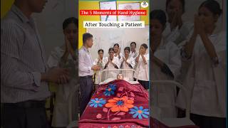 The 5 Moments of Hand Hygiene  Health Sector shorts nursing medical healthsector patientcare [upl. by Fancy401]