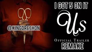 LUNIZ “I Got 5 on It” Us Movie Soundtrack Remake kingdreshon [upl. by Olzsal]