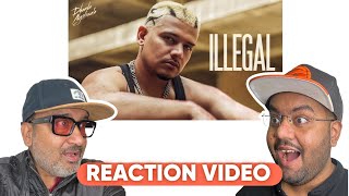 Dhanda Nyoliwala  Illegal Official Music Video Reaction by No filter reactions [upl. by Nodnar]