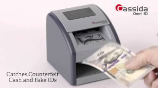 Cassida InstaCheck™ counterfeit detector POS OF AMERICA [upl. by Hannus649]