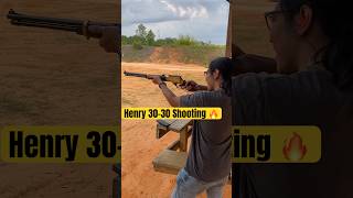 HENRY 3030 Shooting 🔥🔥🔫lever shooting gun outdoors [upl. by Beall111]