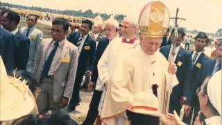 Saint John Paul II visited Medan Indonesia October 1989 [upl. by Meyers]