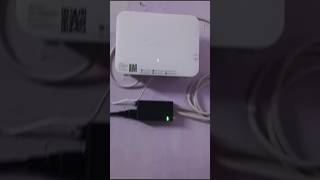 Airtel Xstreme Air Fiber  wifi internet airtelxstreamairfiber airteljio shorts youtubeshorts [upl. by Niatsirhc]