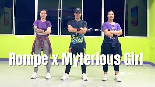 ROMPE x MYSTERIOUS GIRL by Daddy Yankee x Peter Andre  DJ Leeyo  Dance Fitness  zumba   CR Crew [upl. by Yerag]