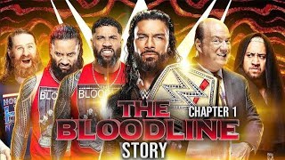 WWE  bloodline story  WWE animation [upl. by Oflodor]