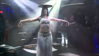 Bellydance Tray and Fire Dance with Zils [upl. by Lindberg]