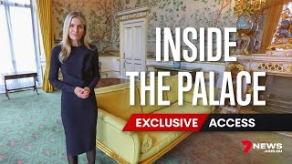 An exclusive first look at the east wing of Buckingham palace  7NEWS [upl. by Noitsuj]