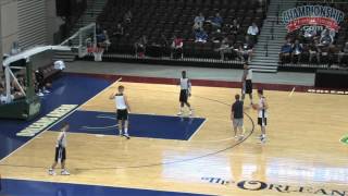 Mark Few Motion and Quick Hitter Offenses Against a Man or Zone Defense [upl. by Phineas]